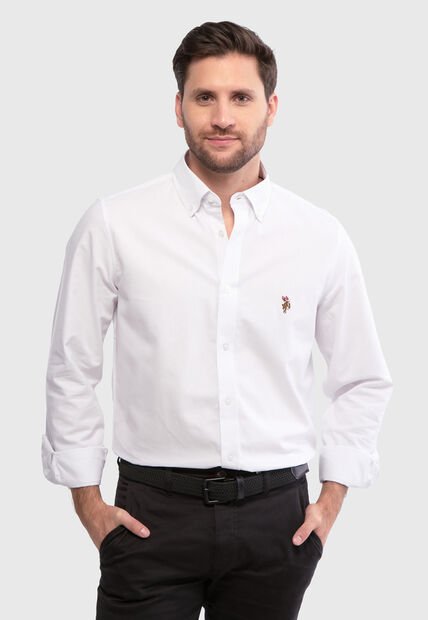 Camisa U.S. POLO ASSN. Blanco