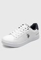 Tenis Lifestyle Blanco-Azul Us Polo Assn de US Polo Assn