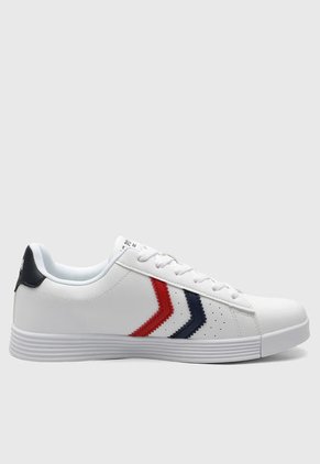 Tenis Lifestyle Blanco-Azul-Rojo Us Polo Assn