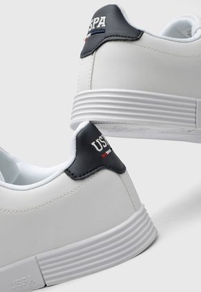 Tenis Lifestyle Blanco-Azul-Rojo Us Polo Assn