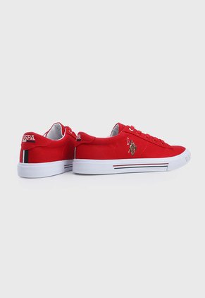 Tenis Lifestyle Rojo-Blanco-Azul Us Polo Assn