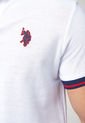 Polo Blanco-Azul-Rojo Us Polo Assn de US Polo Assn