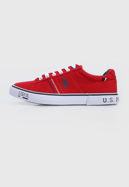 Tenis Lifestyle Rojo-Blanco Us Polo Assn