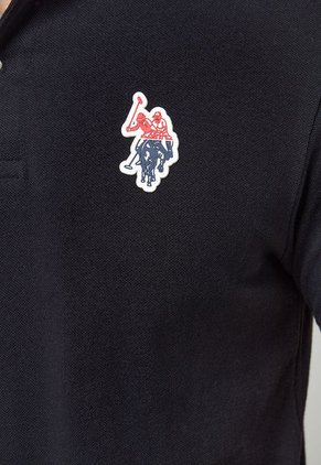Polo Negro-Rojo-Azul-Blanco Us Polo Assn