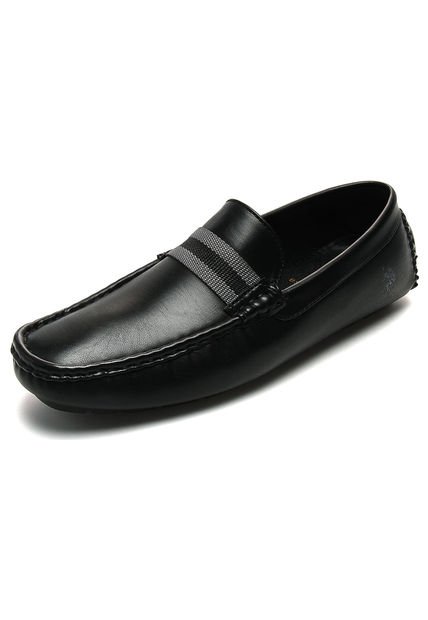 Mocasín Negro Us Polo Assn