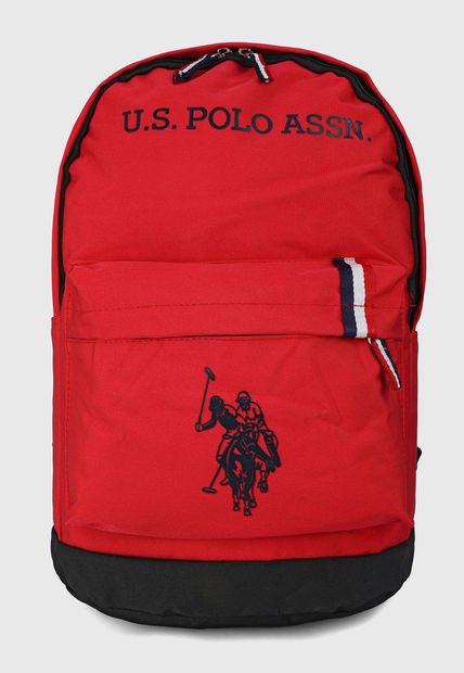 Morral  Rojo-Negro-Blanco Us Polo Assn