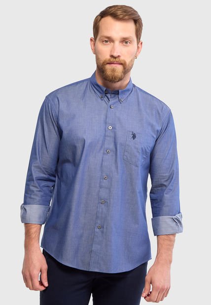 Camisa U.S. POLO ASSN. Azul