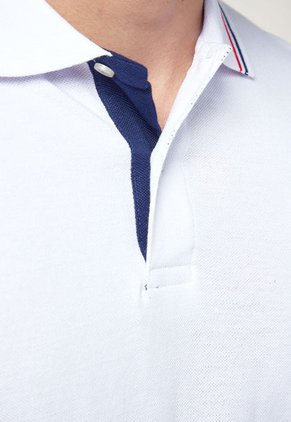 Polo Blanco-Rojo-Azul Us Polo Assn