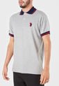 Polo Gris-Azul-Rojo Us Polo Assn de US Polo Assn