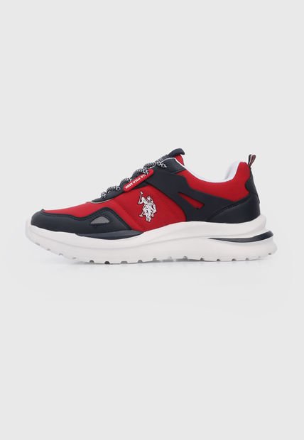 Tenis Lifestyle Azul-Rojo-Blanco Us Polo Assn