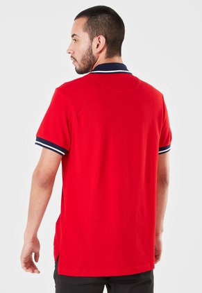 Polo Rojo-Azul-Blanco Us Polo Assn