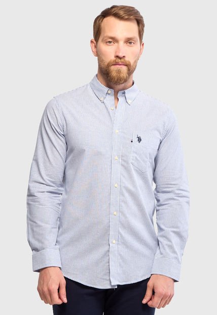 Camisa U.S. POLO ASSN. Azul