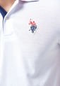 Polo Blanco-Rojo-Azul Us Polo Assn de US Polo Assn