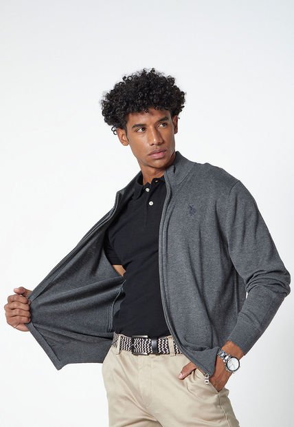 Saco Gris Us Polo Assn