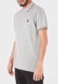 Polo Gris-Rojo-Azul Us Polo Assn de US Polo Assn
