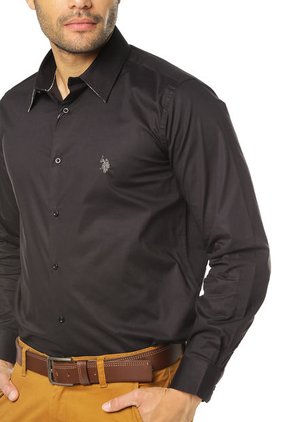Camisa Negra US Polo Assn