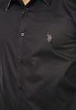 Camisa Negra US Polo Assn de US Polo Assn