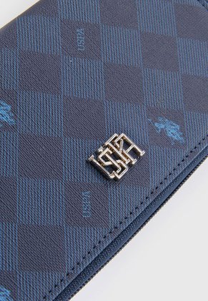 Billetera Azul Navy Us Polo Assn