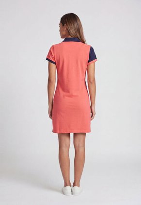 Vestido Midi U.S. POLO ASSN. Coral