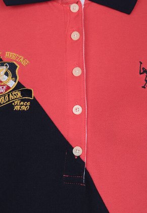 Vestido Midi U.S. POLO ASSN. Coral