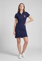 Vestido Corto U.S. POLO ASSN. Azul de US Polo Assn