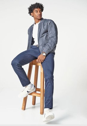 Chaqueta Bomber Gris Us Polo Assn