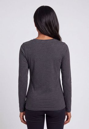 Camiseta Manga Larga U.S. POLO ASSN. Gris