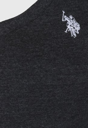 Camiseta Manga Larga U.S. POLO ASSN. Gris