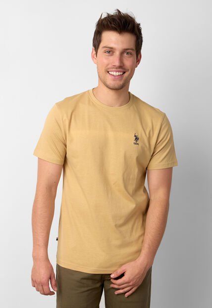 Camiseta U.S. POLO ASSN. Caqui