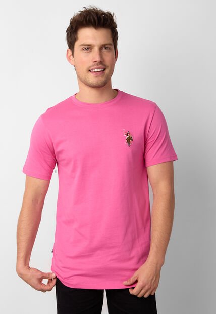 Camiseta U.S. POLO ASSN. Rosa