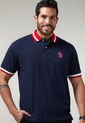 Polo Azul-Rojo-Blanco Us Polo Assn de US Polo Assn