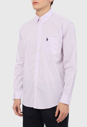 Camisa Lila Us Polo Assn