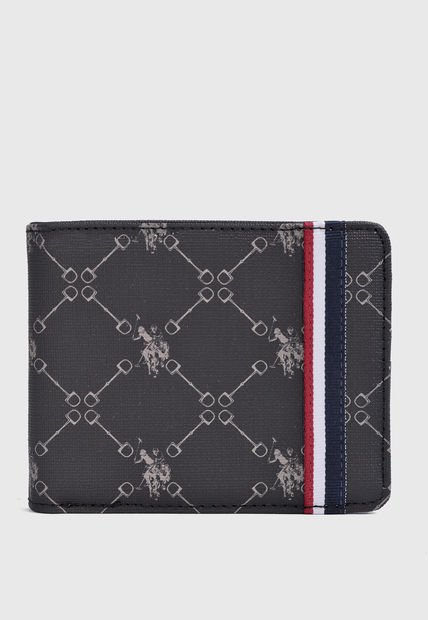 Billetera Negro-Multicolor US POLO ASSN