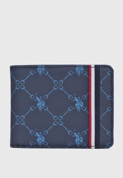 Billetera Azul Navy US POLO ASSN