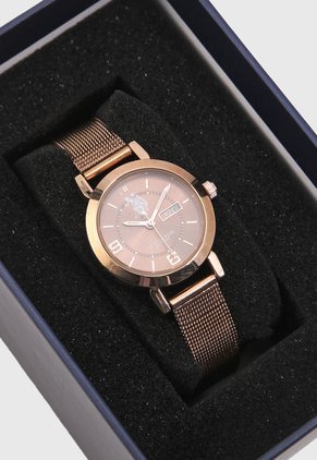 Reloj U.S. POLO ASSN. Oro Rosa
