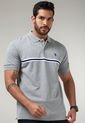 Polo Gris-Blanco-Azul Us Polo Assn de US Polo Assn