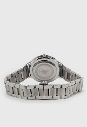 Reloj Plateado-Azul-Blanco Us Polo Assn