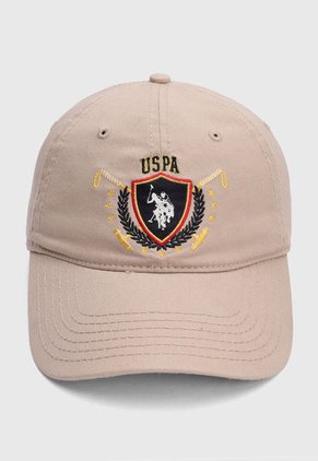 Gorra US POLO ASSN Taupe