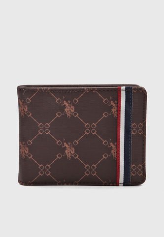 Billetera US POLO ASSN Marrón US Polo Assn
