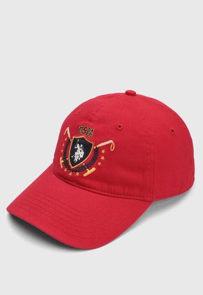 Gorra U.S. POLO ASSN. Rojo