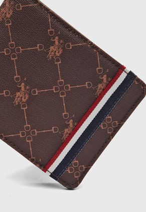 Billetera US POLO ASSN Marrón