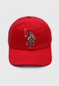 Gorra U.S. POLO ASSN. Rojo de US Polo Assn
