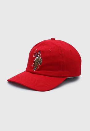 Gorra U.S. POLO ASSN. Rojo