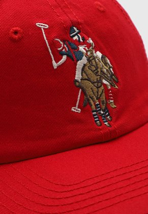 Gorra U.S. POLO ASSN. Rojo