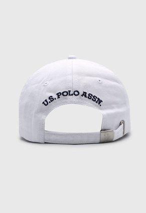 Gorra Blanco-Azul Navy Us Polo Assn