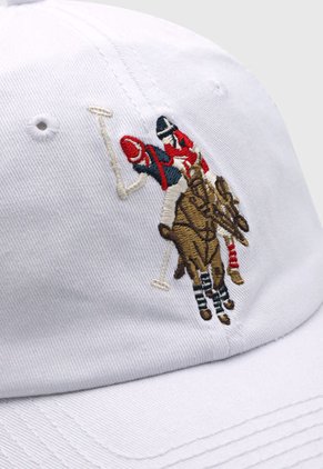Gorra Blanco-Azul Navy Us Polo Assn