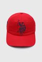 Gorra Rojo-Azul Navy-Plateado Us Polo Assn de US Polo Assn