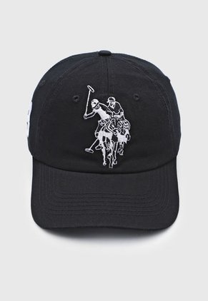 Gorra Negro-Blanco-Plateado Us Polo Assn