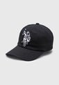 Gorra Negro-Blanco-Plateado Us Polo Assn de US Polo Assn