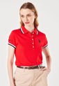 Camiseta Polo Rojo-Azul-Blanco Us Polo Assn de US Polo Assn